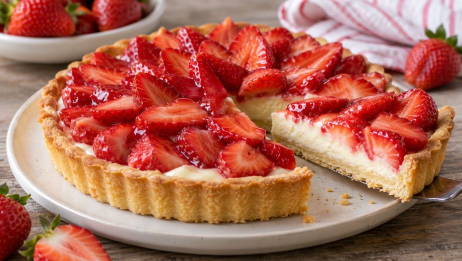 Tarta de frutilla. Foto ilustrativo.