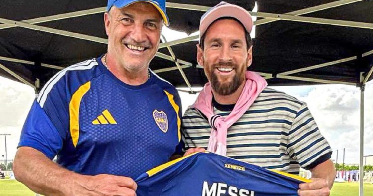 Giunta compartió detalles sobre su encuentro con Messi en Miami