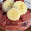 Imagen de Helados de frutilla, banana y pasta de maní facilísimos de preparar