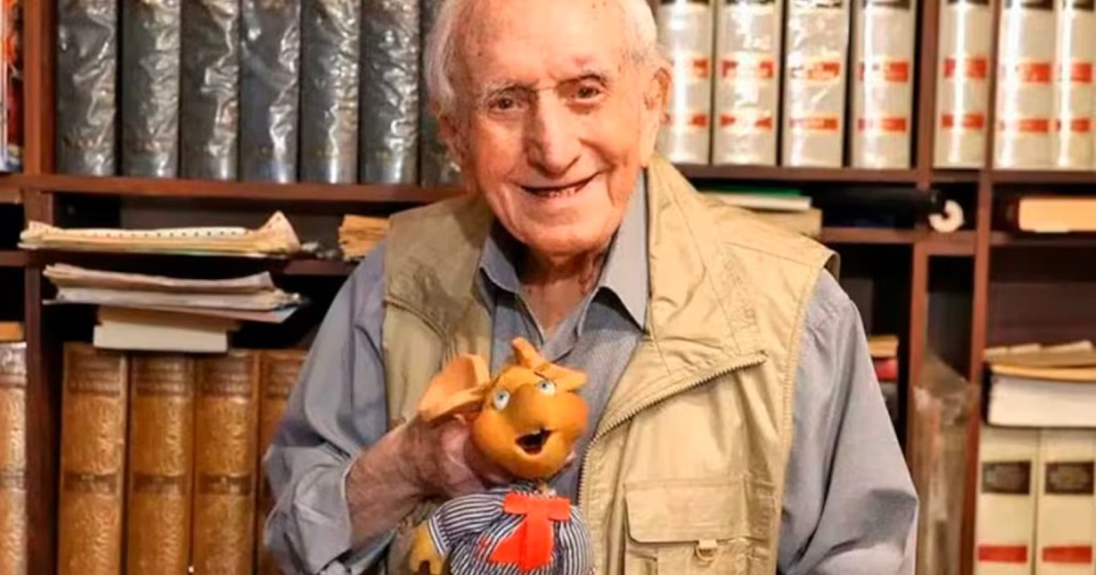 Falleció Peppino Mazzullo, la icónica voz de Topo Gigio, a los 100 años