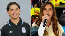 Imagen de El insólito trueque entre Agustín Giay y La Sole en plena despedida de Messi: poncho por campera