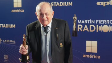 Chiche Gelblung fue homenajeado en los Martín Fierro de Radio: la frase final que emocionó a todos