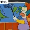 Imagen de Polémica con Telefe: eliminó una histórica escena de Los Simpson sobre las Islas Malvinas y desató críticas