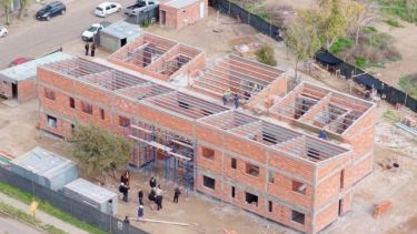 Viedma: la residencia universitaria del Comahue se acerca a la mitad de su ejecución