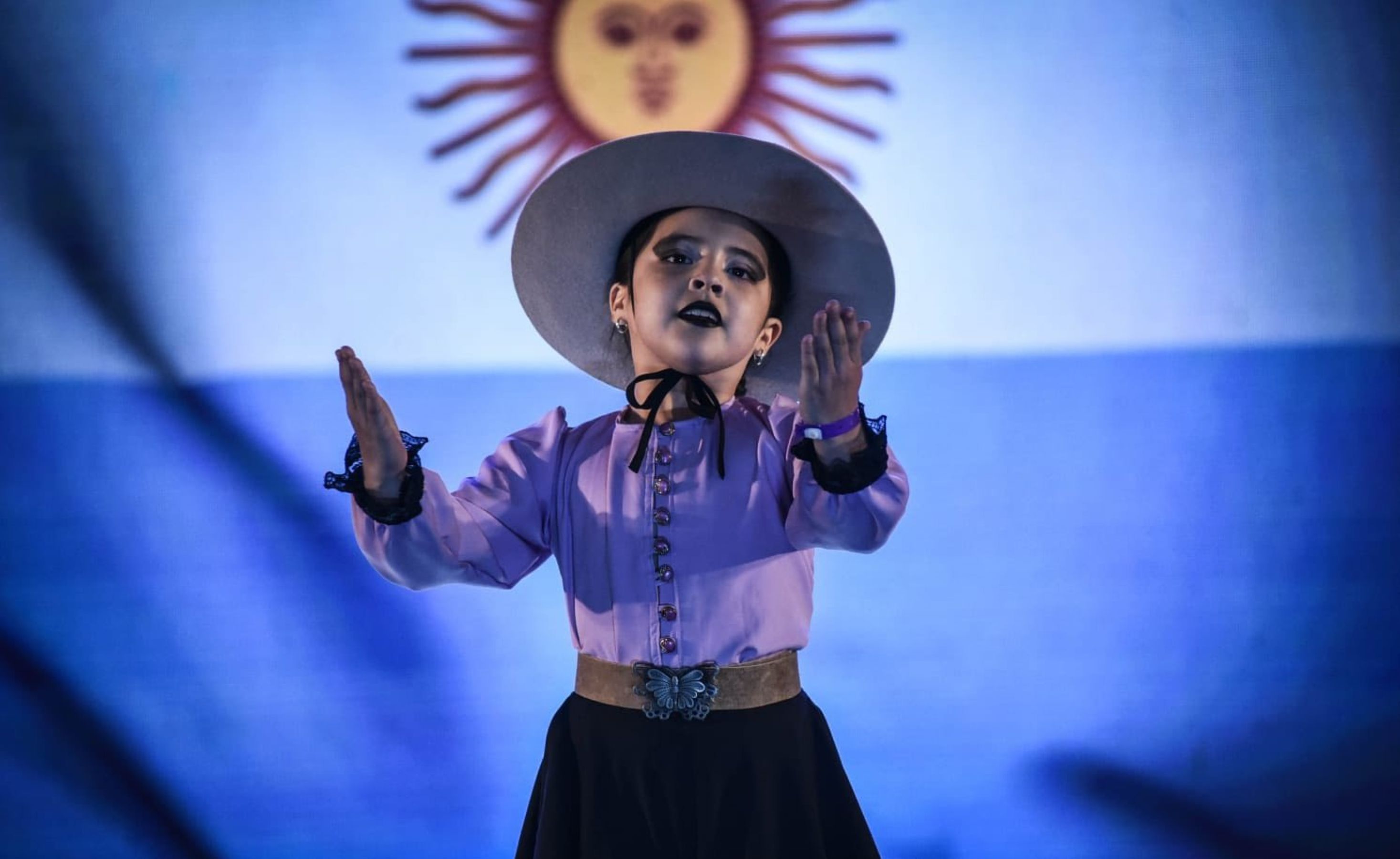 Una niña de Catriel se consagró campeona nacional de malambo femenino