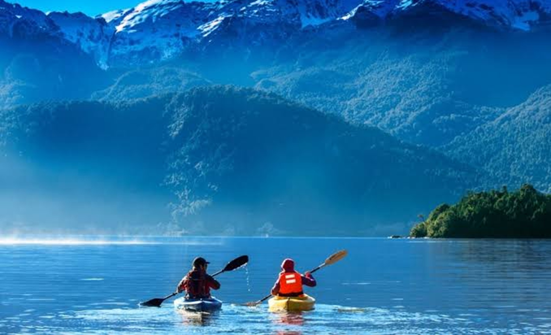 Dos amigos planean una travesía en kayak de 1.300 km por la Patagonia