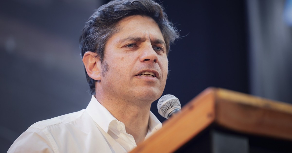 Kicillof propone una interna en el peronismo y se ofrece a competir