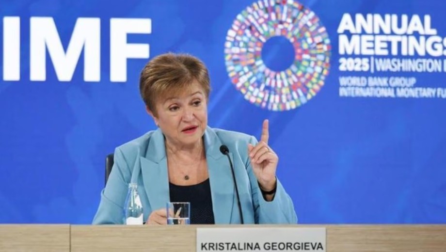 Kristalina Georgieva, titular del FMI. Foto: Xinhua.