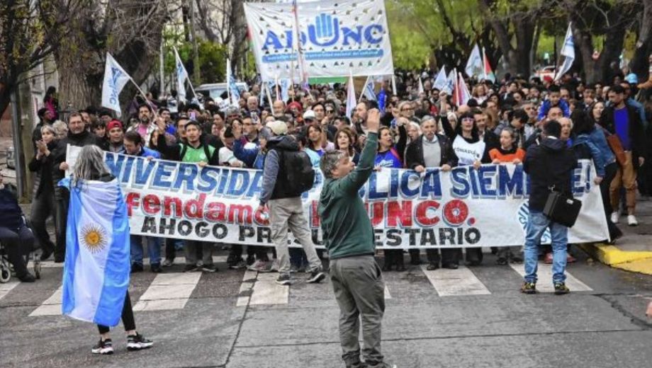 El 15 de octubre se realizará la quinta Marcha Federal Universitaria. Foto: Cecilia Maletti. 