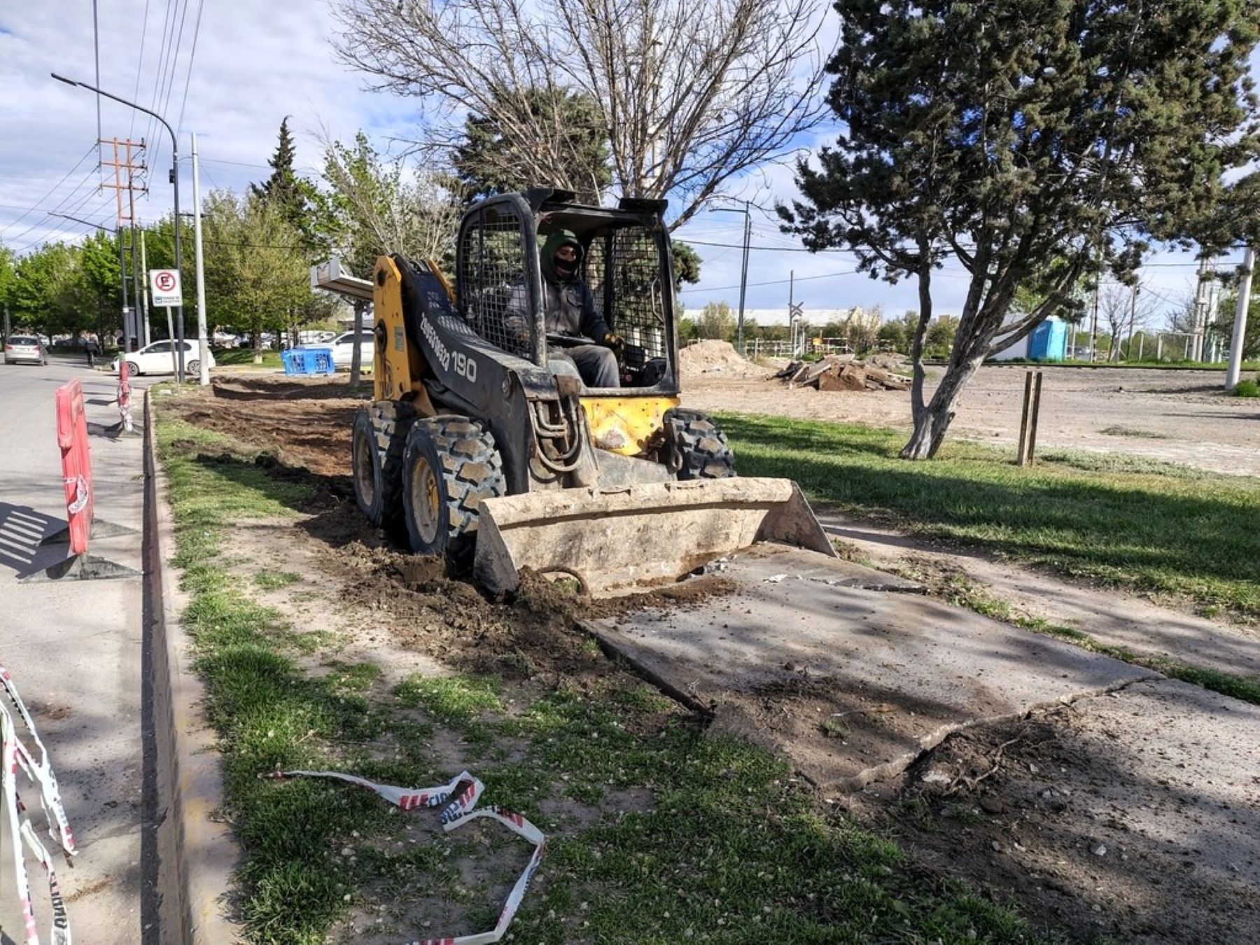 Inicia la obra del Parque del Mercado en Cipolletti para revitalizar la entrada a la ciudad