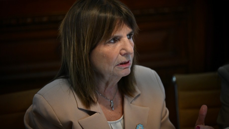 Patricia Bullrich habló sobre las candidaturas. Foto: Gentileza Federico Lopez Claro/ Clarín.