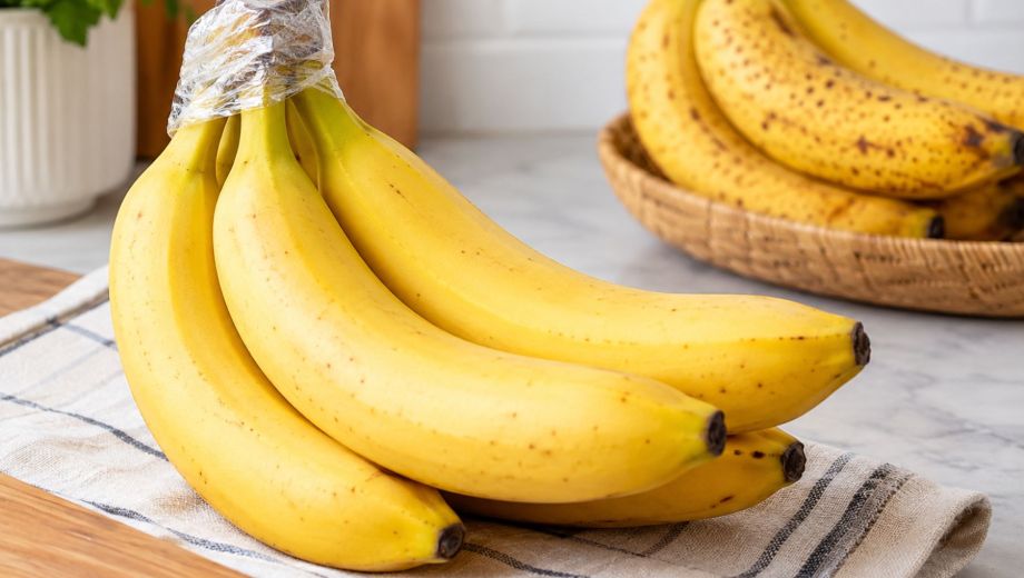 Envolver el tallo y evitar el calor son algunos de los consejos para retrasar la maduración de los plátanos y aprovechar mejor esta fruta. Foto ilustrativa.