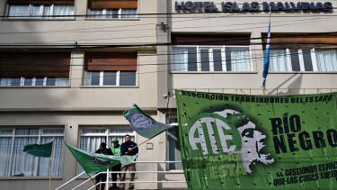 En Bariloche, ATE reclamó ante el posible cierre de un hotel de las Fuerzas Armadas