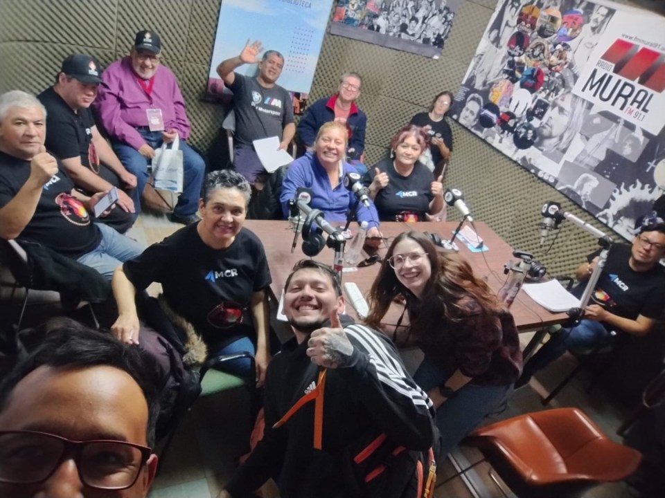 Taller de radio en el hospital de Cipolletti