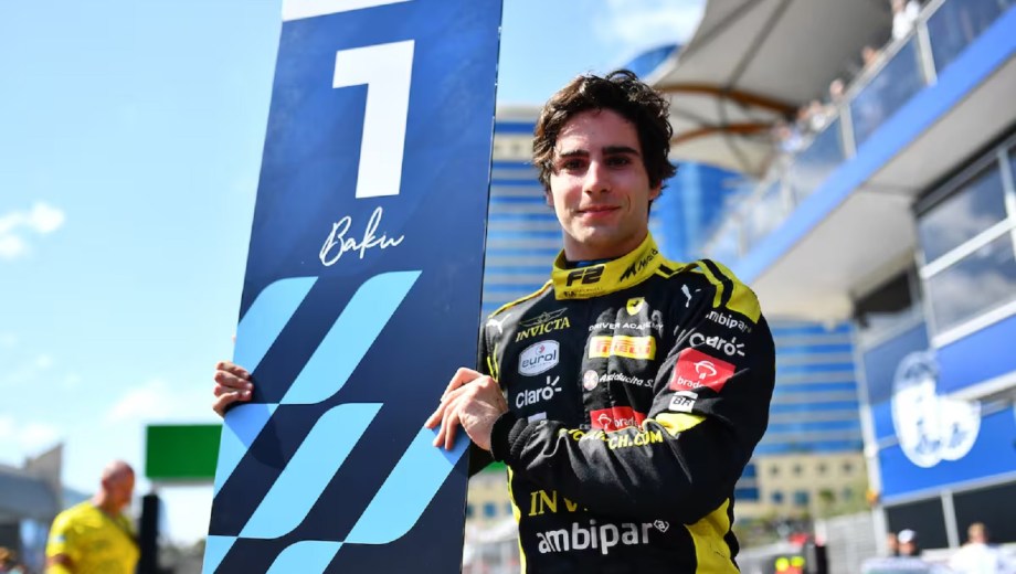 Camara llega a la máxima categoría siendo el líder actual de la F2.