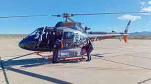 El barro bloqueó los caminos y tuvieron que evacuar en helicóptero a un hombre de Neuquén que necesitaba ir al médico