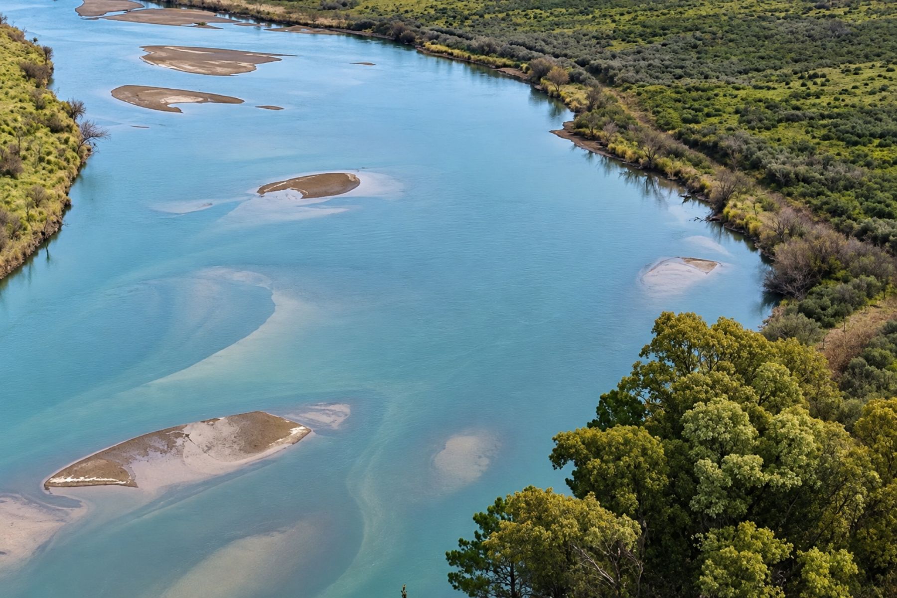 Aumento del caudal del río Colorado: precauciones ante la crecida