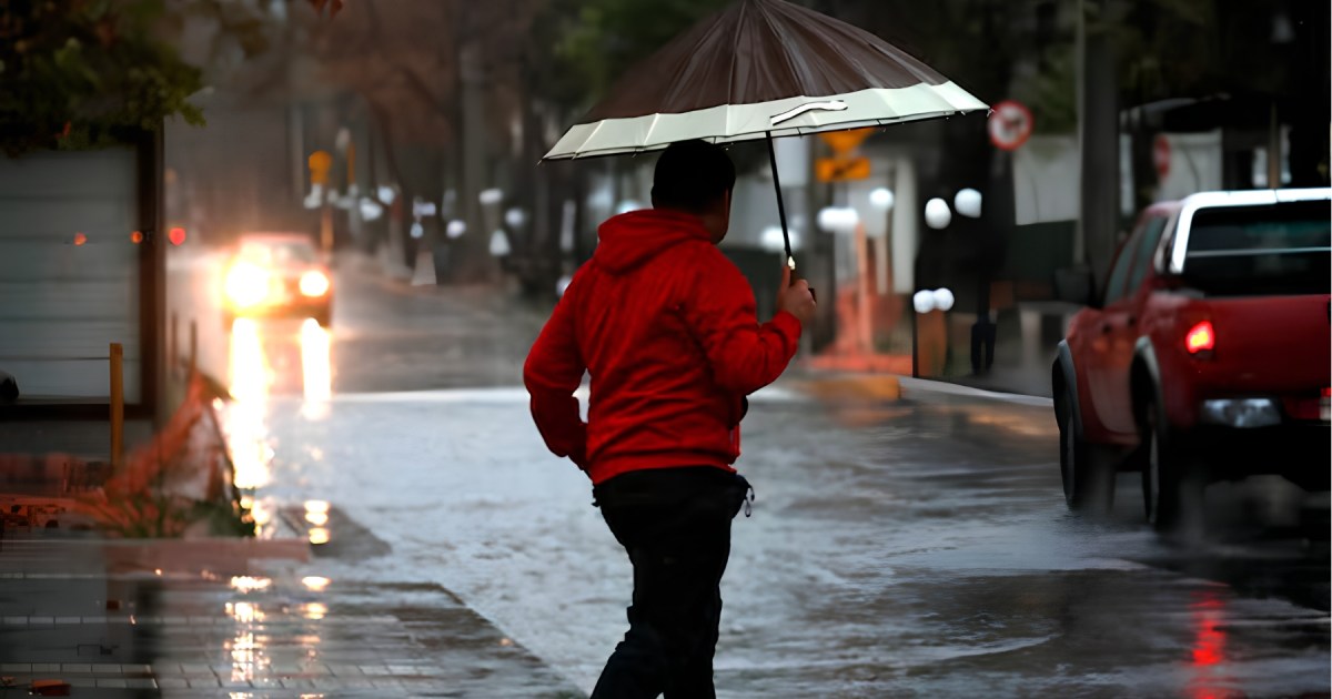 Lluvias y frío marcan el jueves en Neuquén y Río Negro