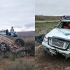 Imagen de Domingo accidentado en la Ruta 237: se registraron dos fuertes vuelcos en Neuquén en medio de la lluvia
