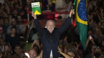 Imagen de En un balotaje histórico en Brasil, Lula le ganó a Flávio Bolsonaro y fue reelecto como presidente