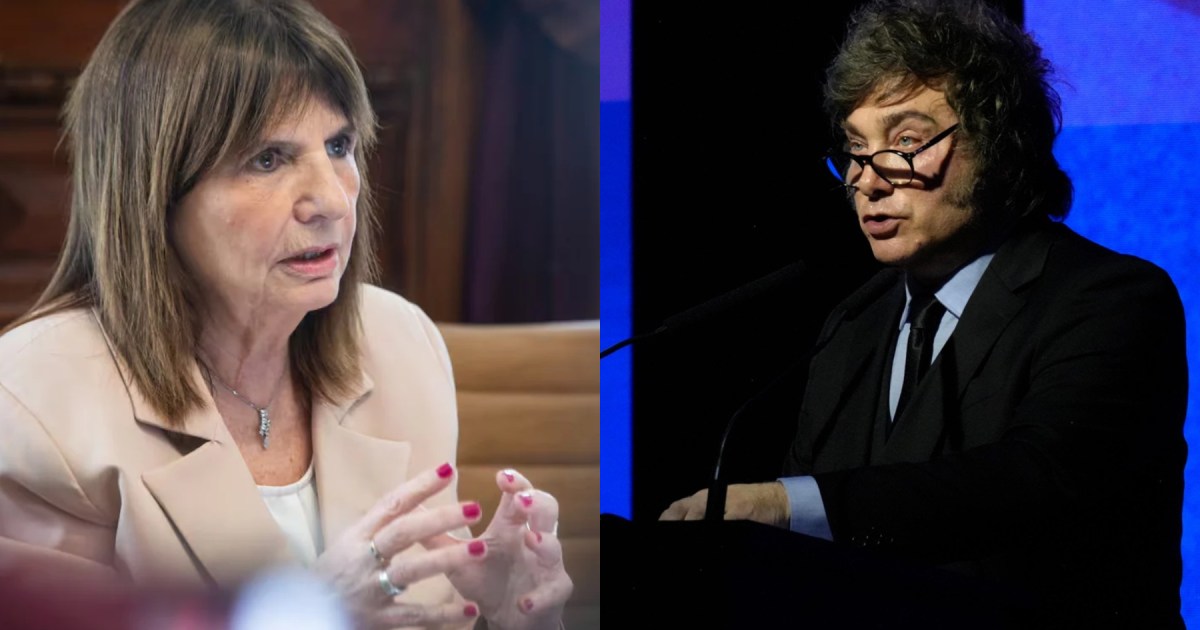 Bullrich se distancia de Milei tras sus comentarios sobre la prensa
