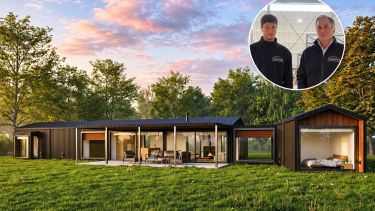 Empezaron a construir casas en Buenos Aires y hoy las trasladan en camión a la Patagonia en 90 días