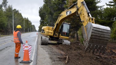 Inició la obra de la ruta al aeropuerto de Bariloche: proyecta una carga de 3.800 vehículos diarios