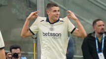 Imagen de Tresoldi, el europibe que le hizo tres goles al Inter por Champions y habló de la chance de jugar en la Selección
