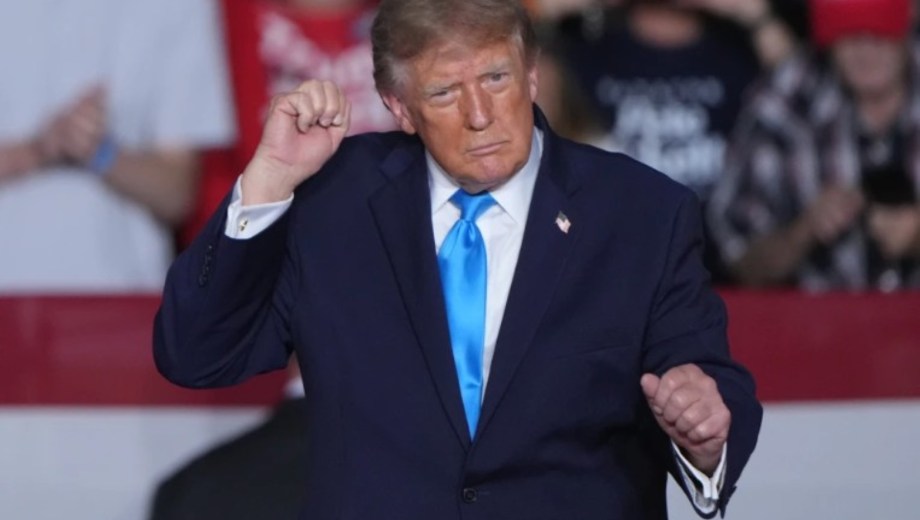 Donald Trump, presidente de Estados Unidos. Foto: AP. 