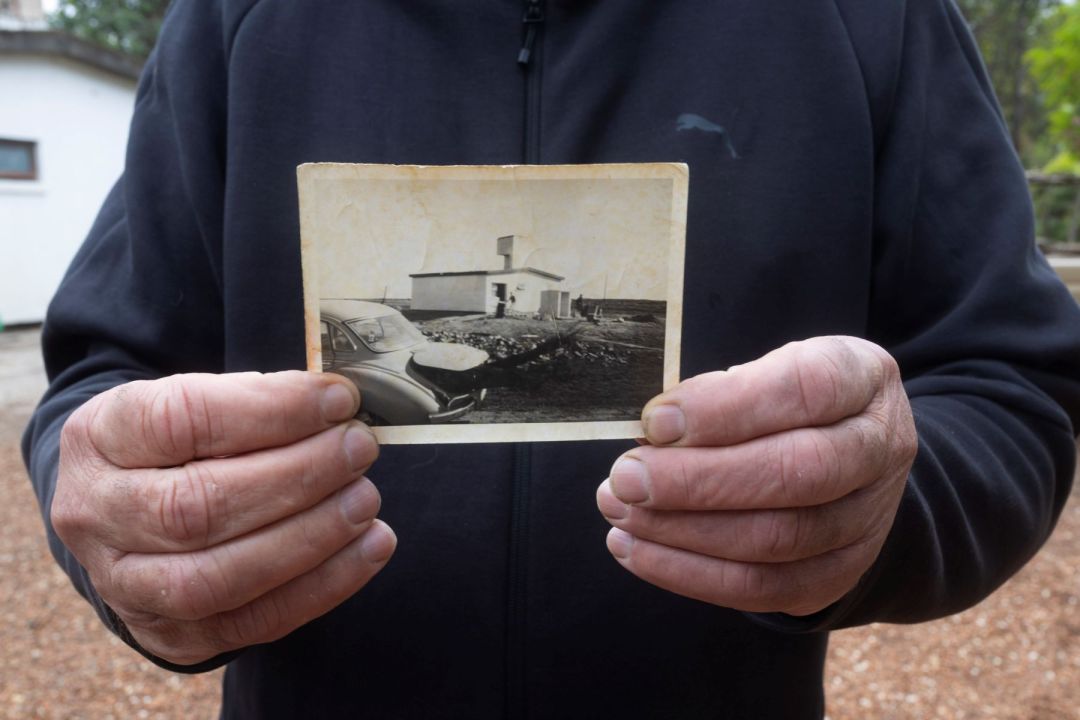 La chacra de la familia Aveggio cambió con los años: de los cultivos hortícolas y los manzanos a las avellanas y las nueces. Foto: Pablo Leguizamon.