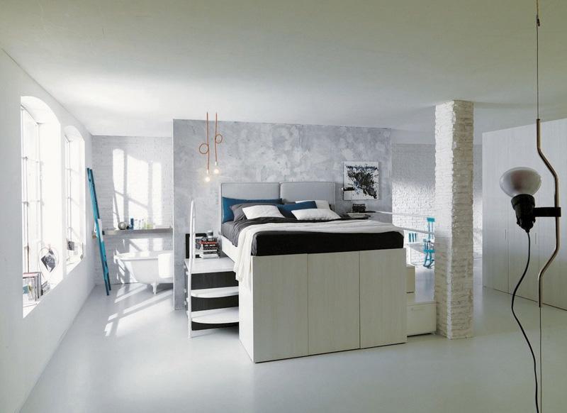 Un placard debajo de la cama