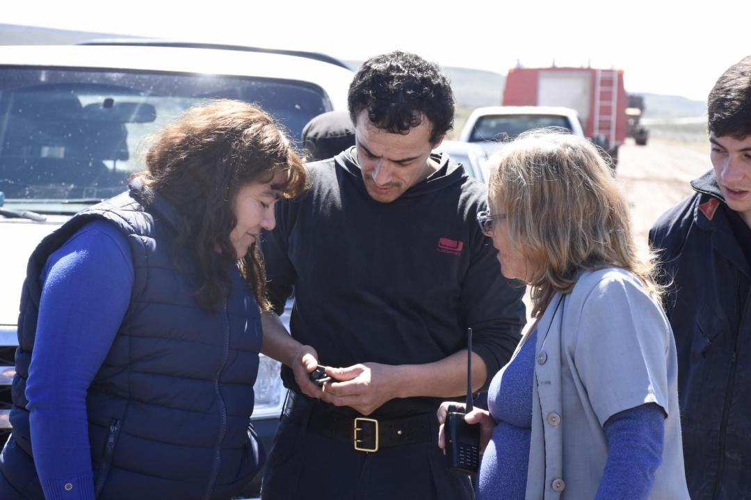 “El handy nos salvó”. Cuidaron el uso para no agotar baterías.